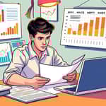 Haz revisiones mensuales de tu situación económica