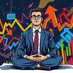 Mantén la calma durante caídas del mercado