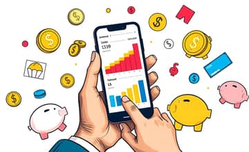 Utiliza apps para monitorizar tus gastos y ahorros