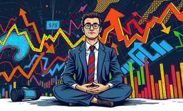 Mantén la calma durante caídas del mercado