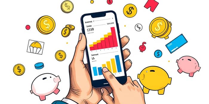 Utiliza apps para monitorizar tus gastos y ahorros