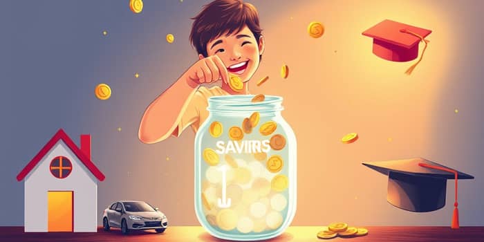 Plan de ahorro programado para metas específicas