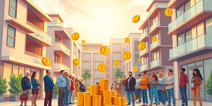 Fondo inmobiliario con distribución mensual de rentas