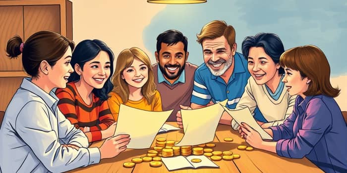Cuenta conjunta para gestión familiar