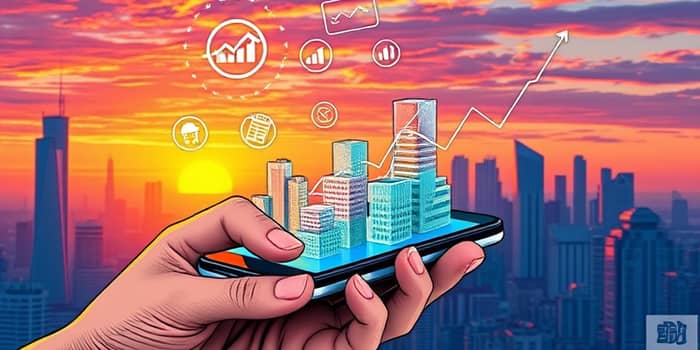 Plataforma para invertir en bienes raíces desde el móvil